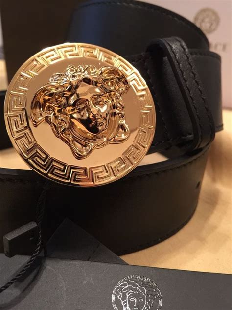 versace belt buckle gold|authentic Versace belt.